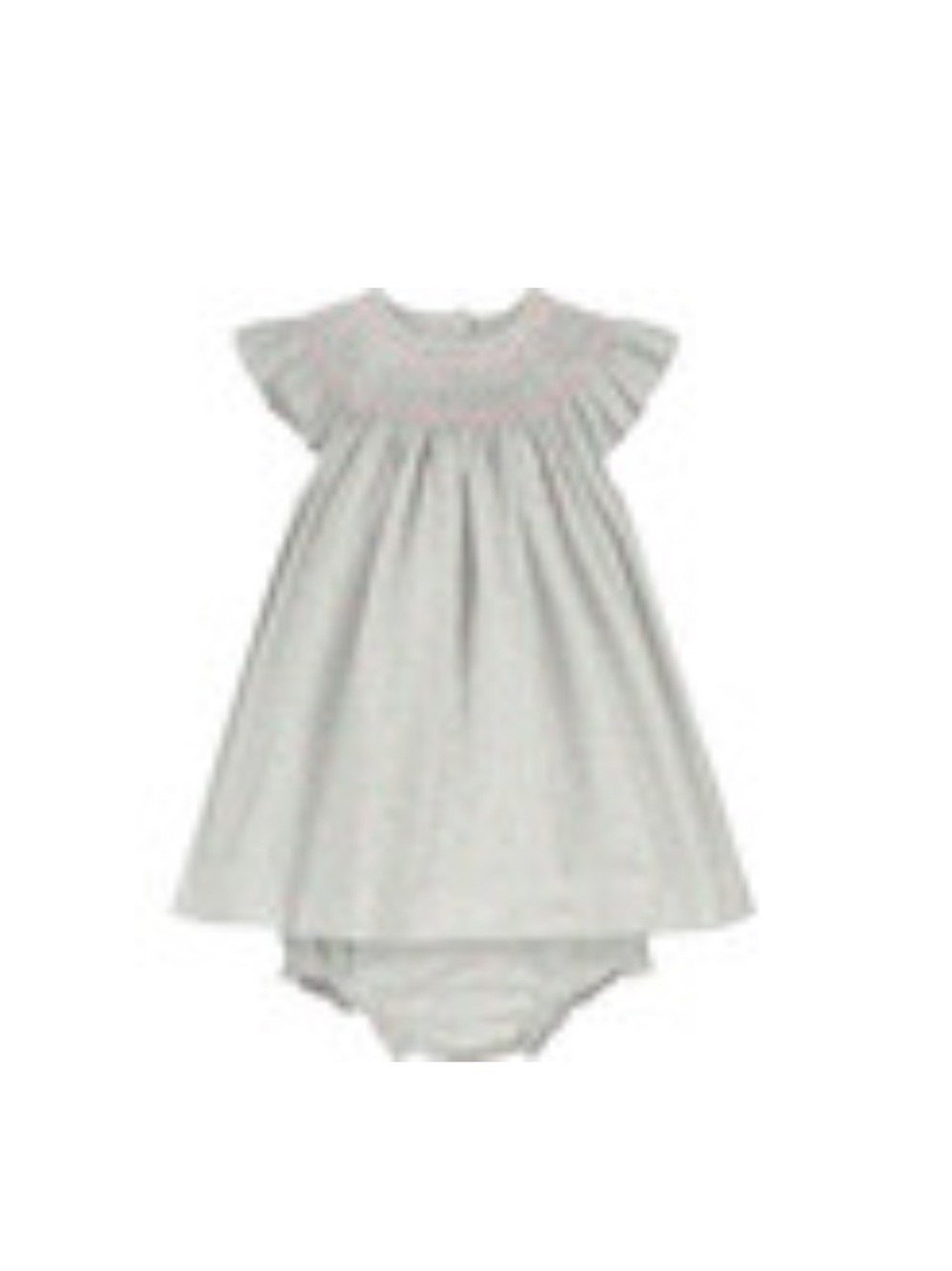 QUESTION EVERYTHING NWOT Floral Smocked Dress w/ Bloomers Pastel Pink & Green